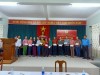 Lãnh đạo LĐLĐ huyện trao quà hỗ trợ Covid- 19 cho người lao động, ĐVCĐ